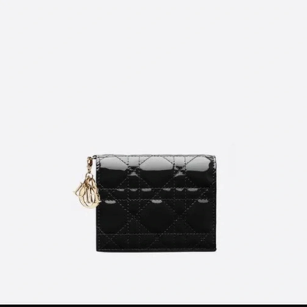 Lady Dior Lotus Wallet